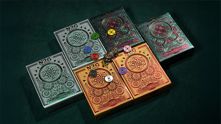 COIPIX (RED) Playing Cards by N2G