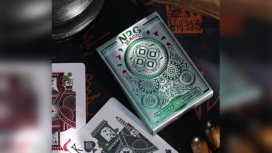 COIPIX (Green) Playing Cards by N2G