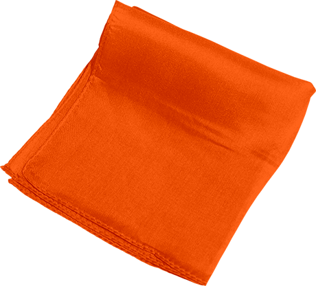 Silk 24 inch (Orange) Magic by Gosh - Trick