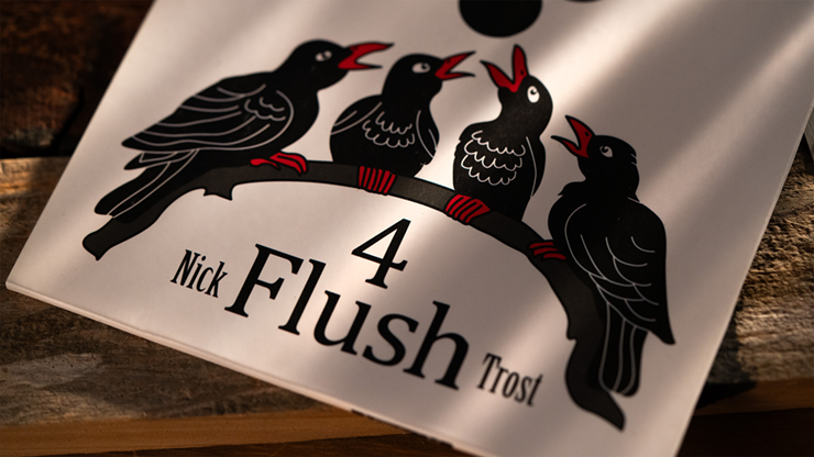 4 FLUSH BLUE by Nick Trost and Murphy's Magic - Trick