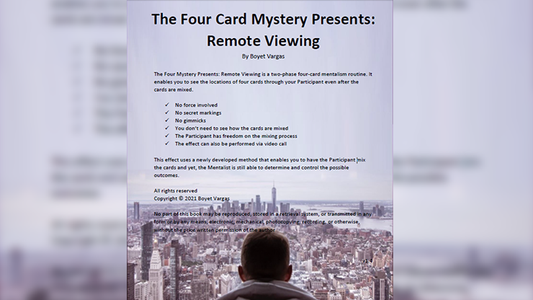 TFCM Presents - Remote Viewing by Boyet Vargas eBook DOWNLOAD