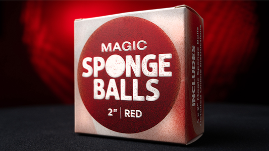 Magic Sponge Balls 50PK RED 2" by Murphy's Magic