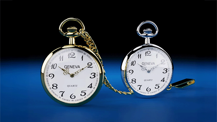 Pocket Watch (Silver) by Iarvel Magic