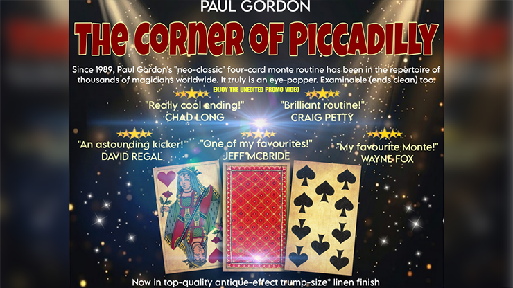 The Corner of Piccadilly (Limited Edition Trump Size Antique) by Paul Gordon