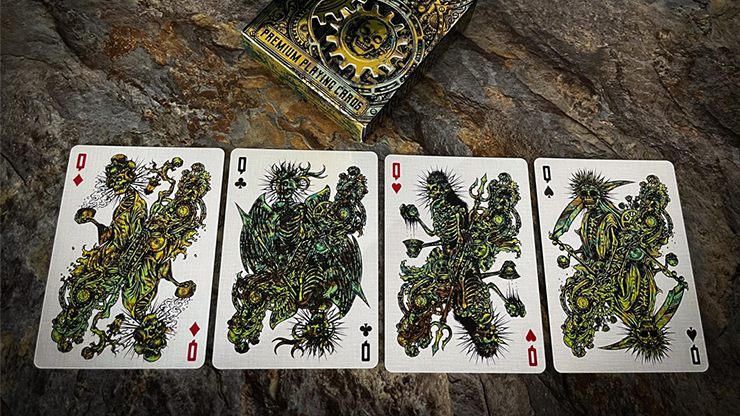 Mortalis Machina Cobalt Standard Edition Playing Cards