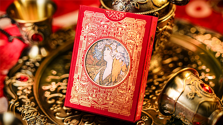 Mucha Standard Playing Cards by 52 MUSÉE