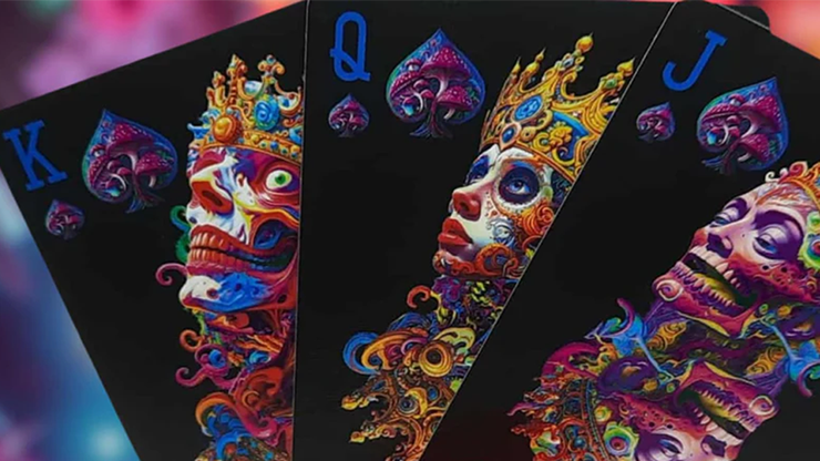 Bicycle Psychedelic Playing Cards by Collectable Playing Cards