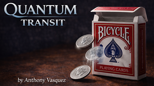 Quantum Transit (Red) by Anthony Vasquez
