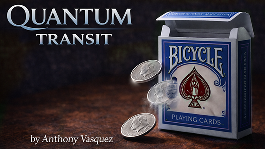 Quantum Transit (Blue) by Anthony Vasquez